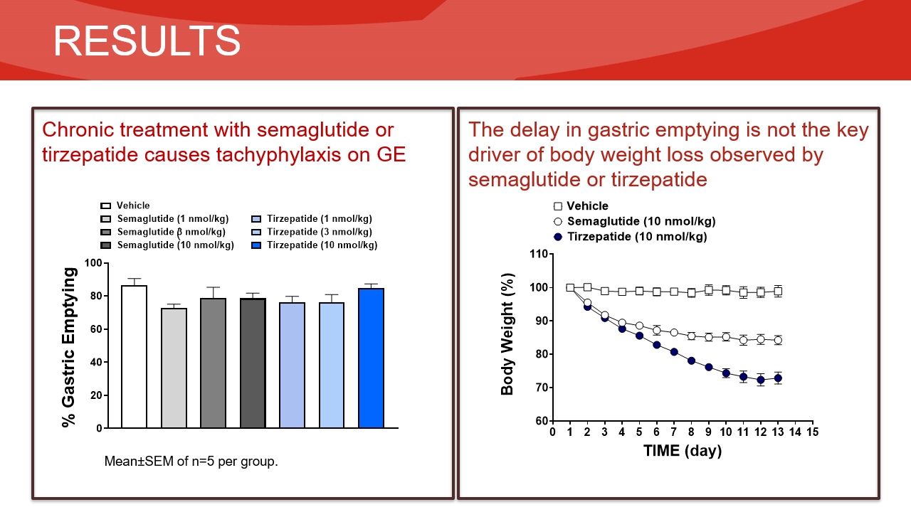 tirzepatide gastric emptying Media Centre
