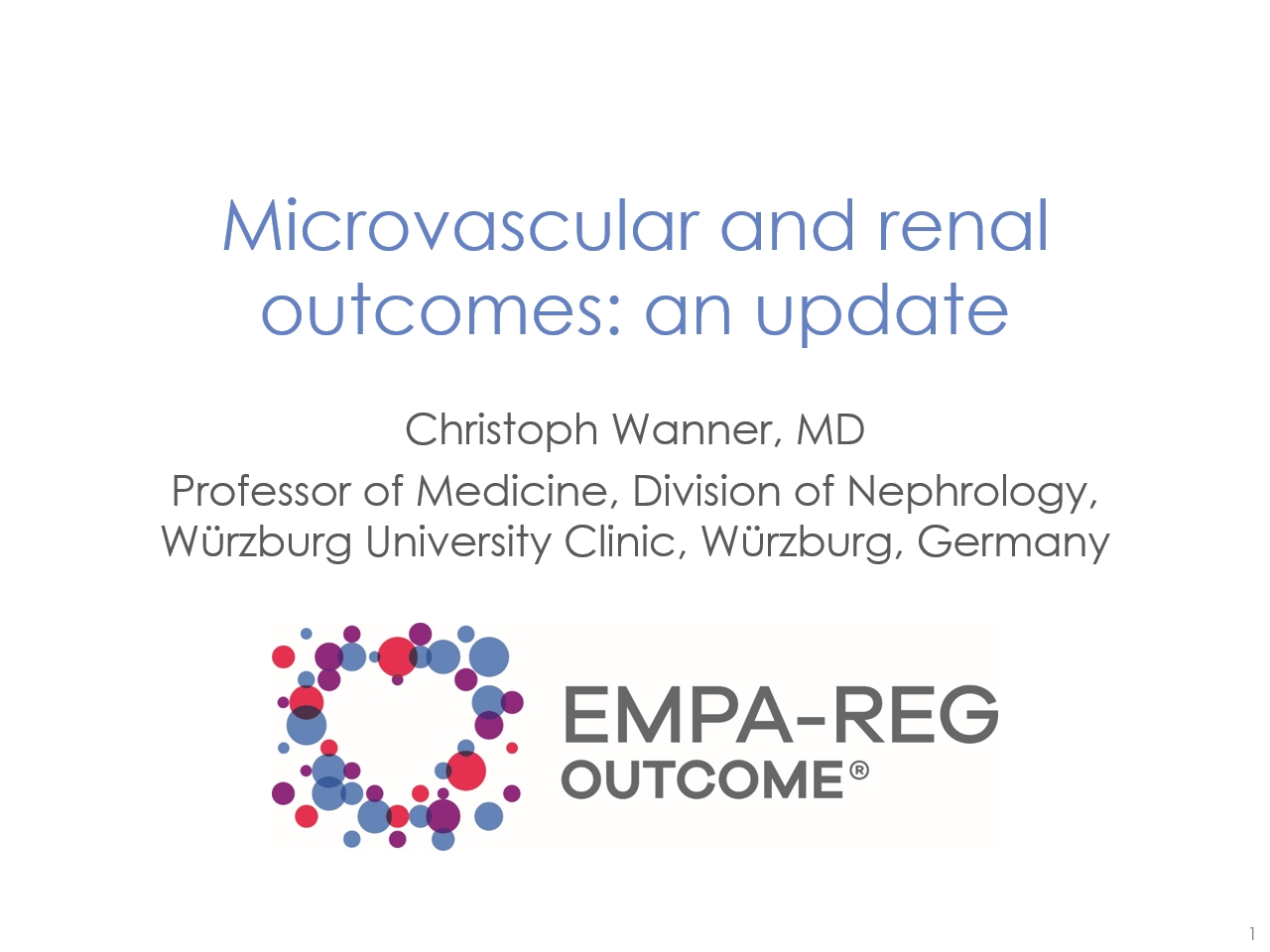 Christoph Wanner Virtual Meeting Easd